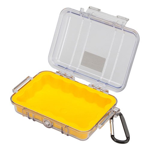 Waterproof Case Yellow Clear