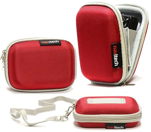 Red Water Resistant Camera Case