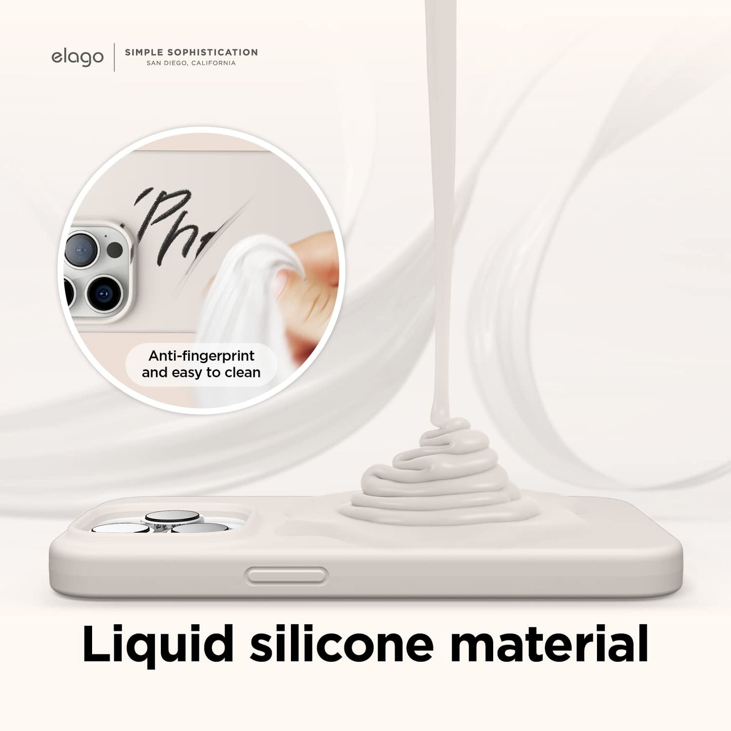 Capa de silicone líquido