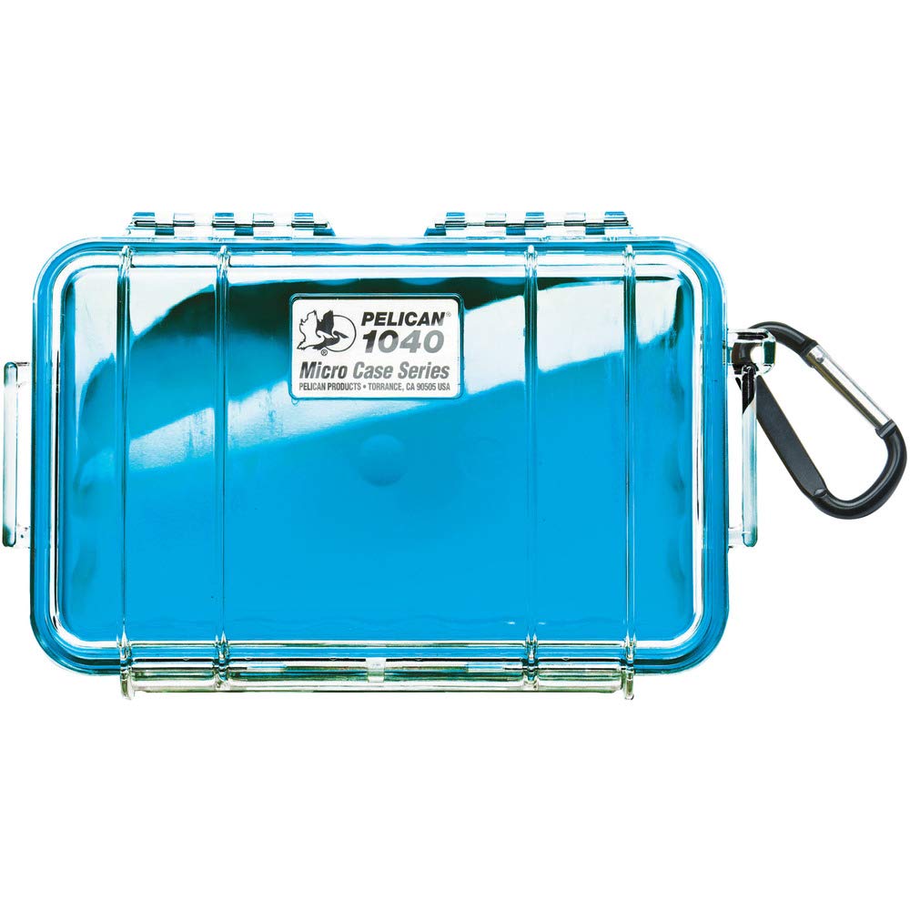 Waterproof Case Blue Clear