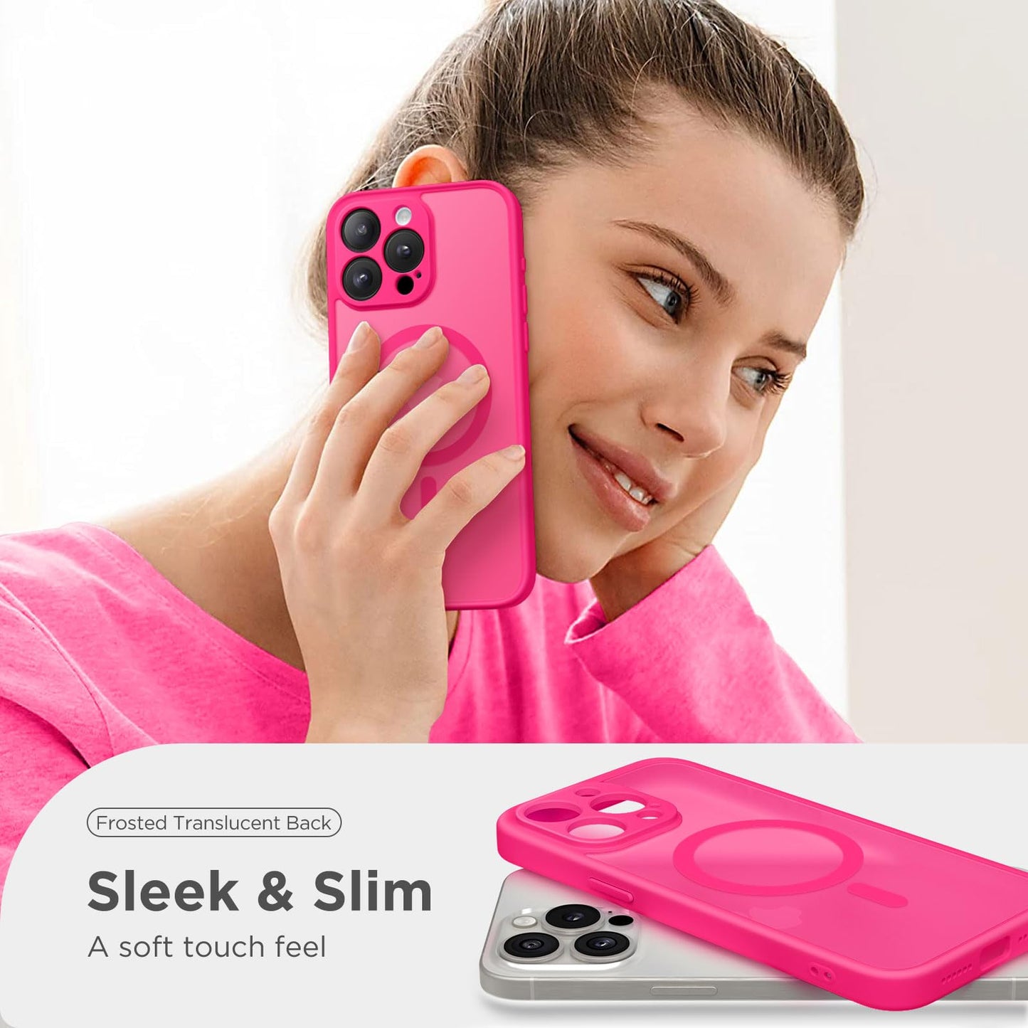 Magnetic Case Hot Pink