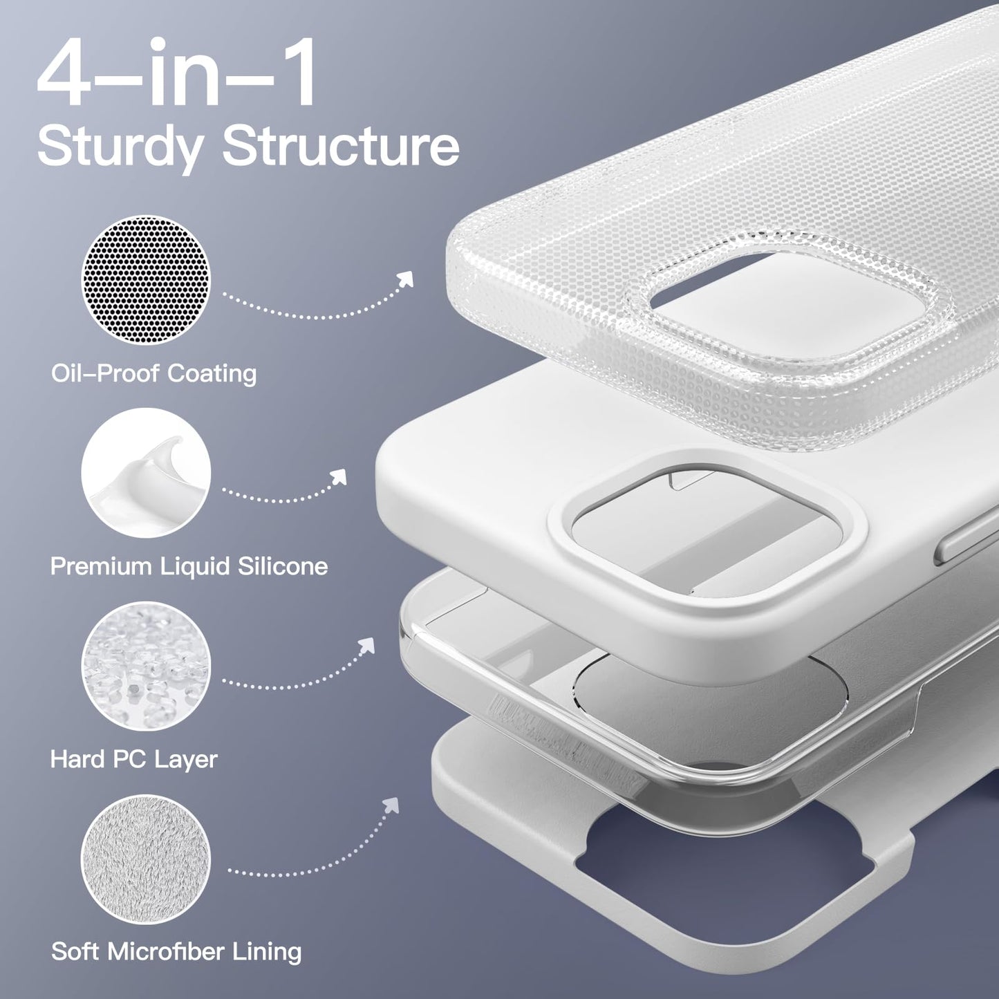 Silicone Case White