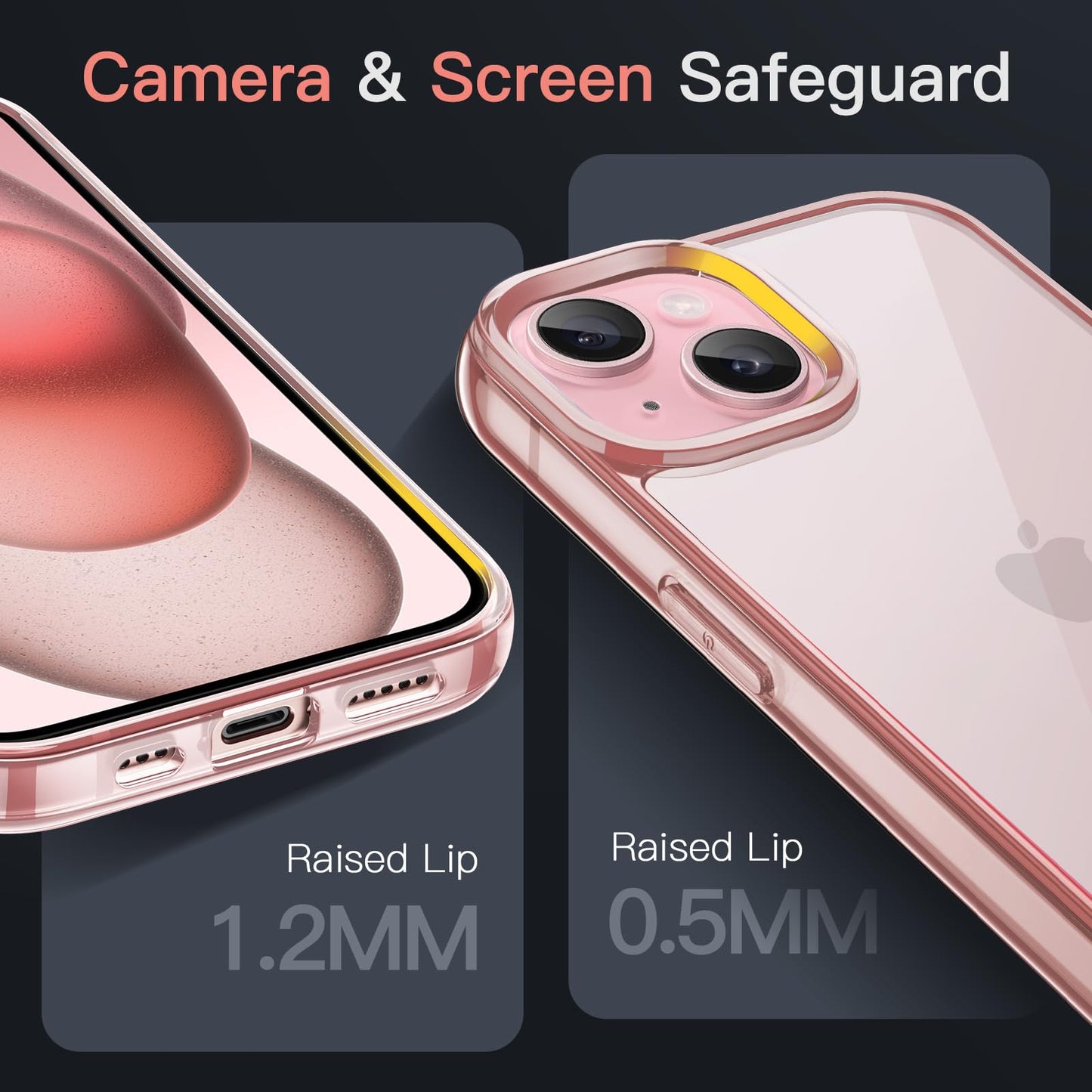 Phone Bumper Anti-Scratch Pink